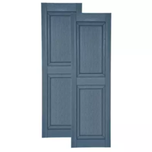 Vinyl Raised Panel Shutters