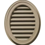 21"W x 27"H Oval Gable Vent Louver, 57 Sq. Inch Vent Area