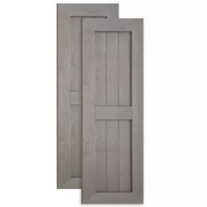 Vinyl Country Style Shutters